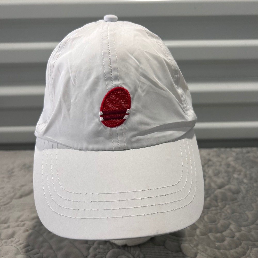 Babolat Mens White Tennis Hat Adjustable Microfiber Performance Baseball Logo